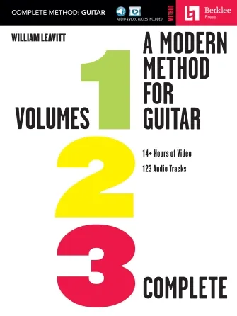 The cover of A Modern Method for Guitar 123 by William Leavitt