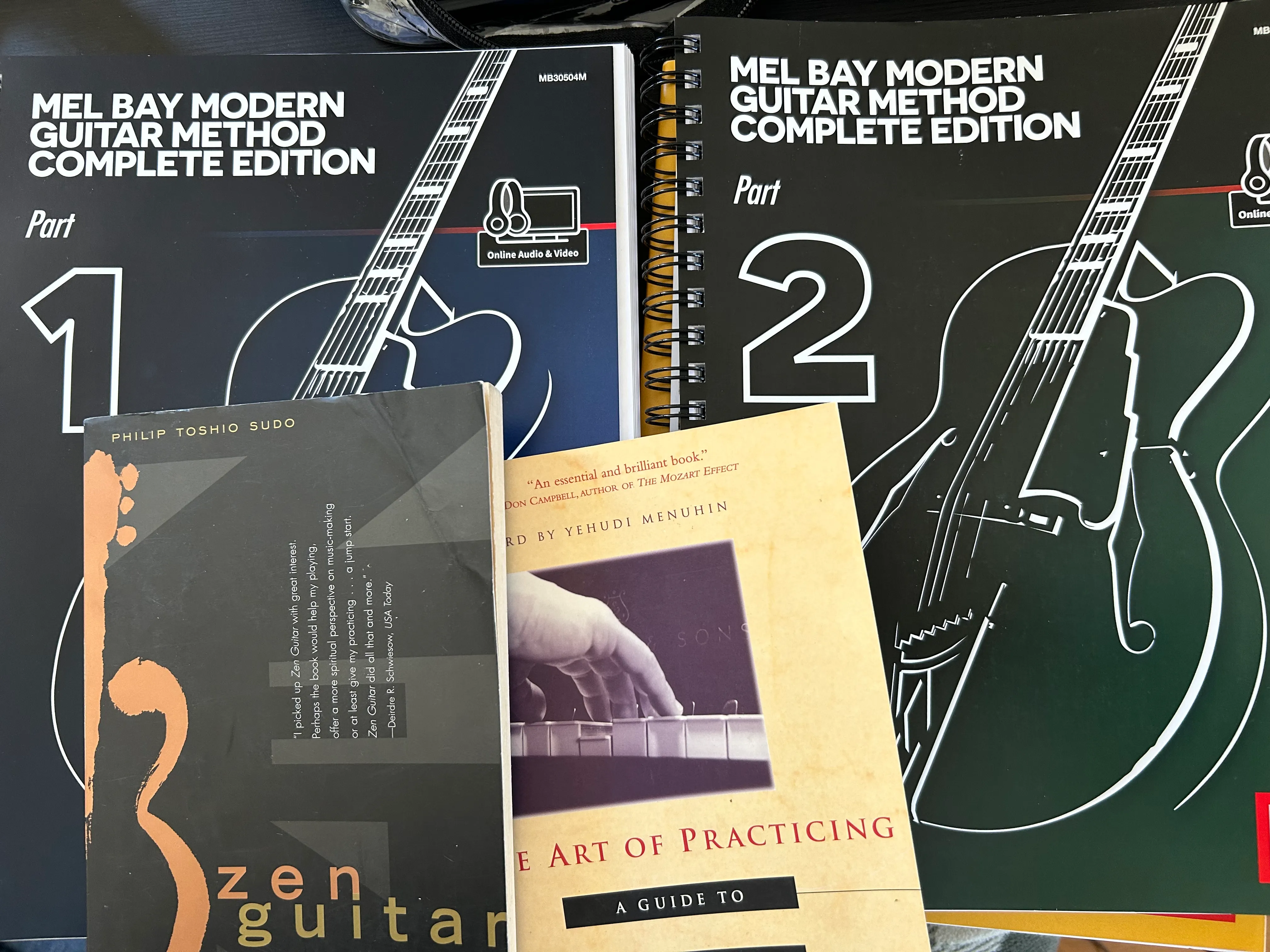 Mel Bay Guitar Method and other books